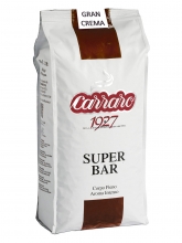 Кофе в зернах Carraro caffe Super Bar (Карраро Супер Бар)  1 кг, вакуумная упаковка