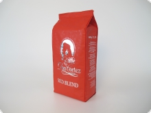Кофе в зернах Carraro caffe Don Cortez Red (Карраро Дон Кортез Красный)  1 кг, вакуумная упаковка