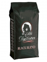 Кофе в зернах Carraro caffe Don Cortez Black (Карраро Дон Кортез Черный)  1 кг, вакуумная упаковка